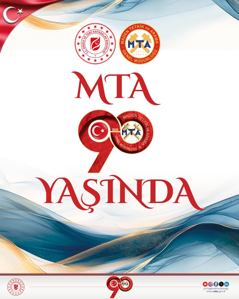 MTA, 90. Yıl Kongresiyle Yerbilimleri Alanını Bir Araya Getiriyor