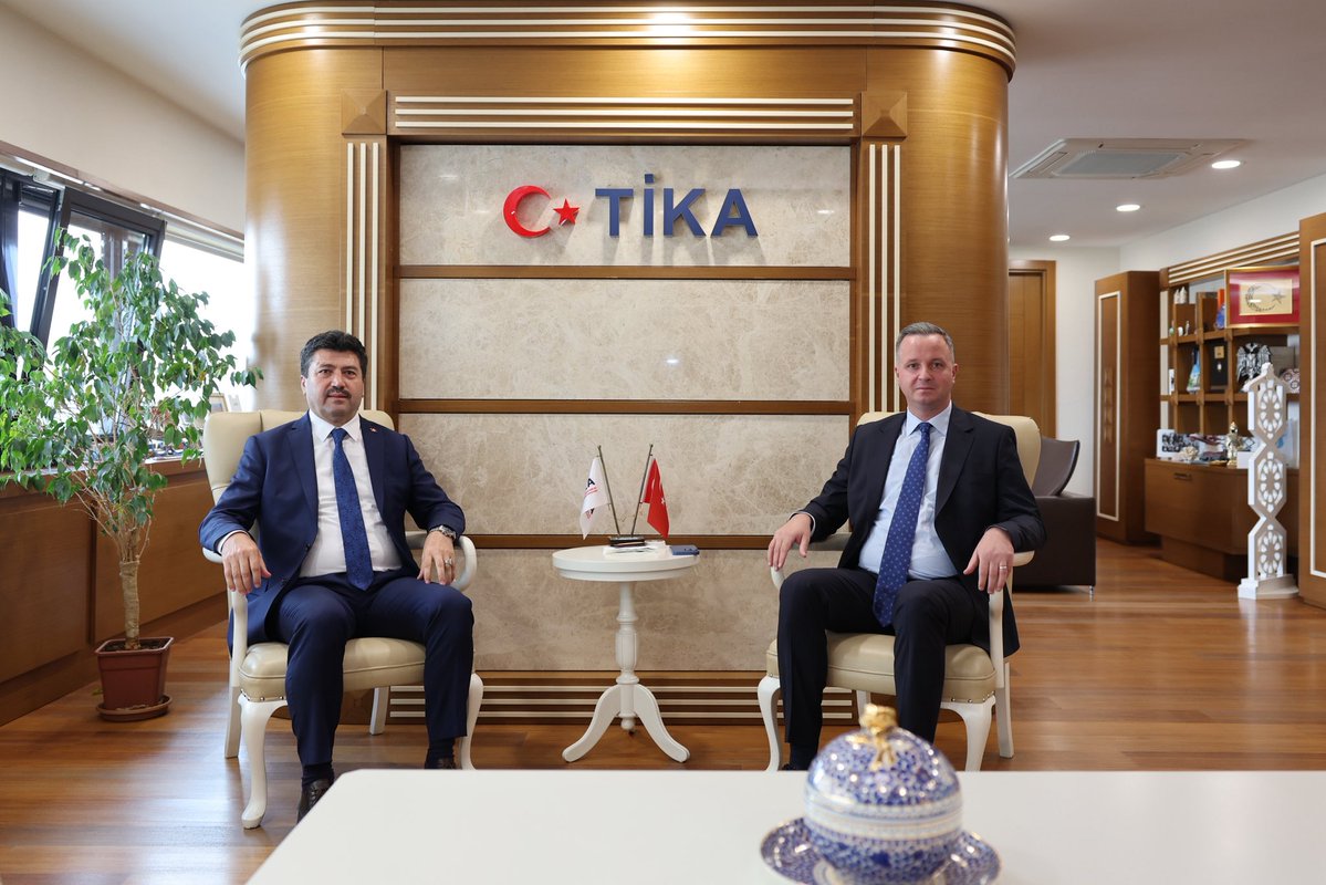 TİKA Başkanı, Sakarya Uygulamalı Bilimler Üniversitesi Rektörünü Ziyaret Etti