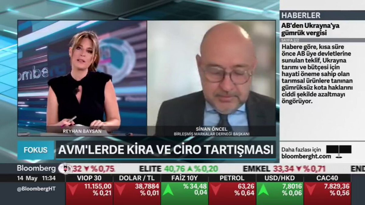 BMD, AVM Ciro Verilerini Bloomberg HT'de Değerlendirdi
