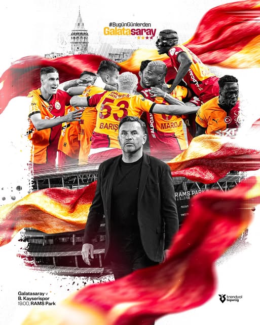 Galatasaray, Trendyol Süper Lig'de Kayserispor ile Kendi Evinde Karşılaşıyor