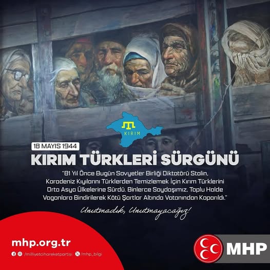 81 Yıl Önce Kırım Türkleri Sürgüne Gönderildi
