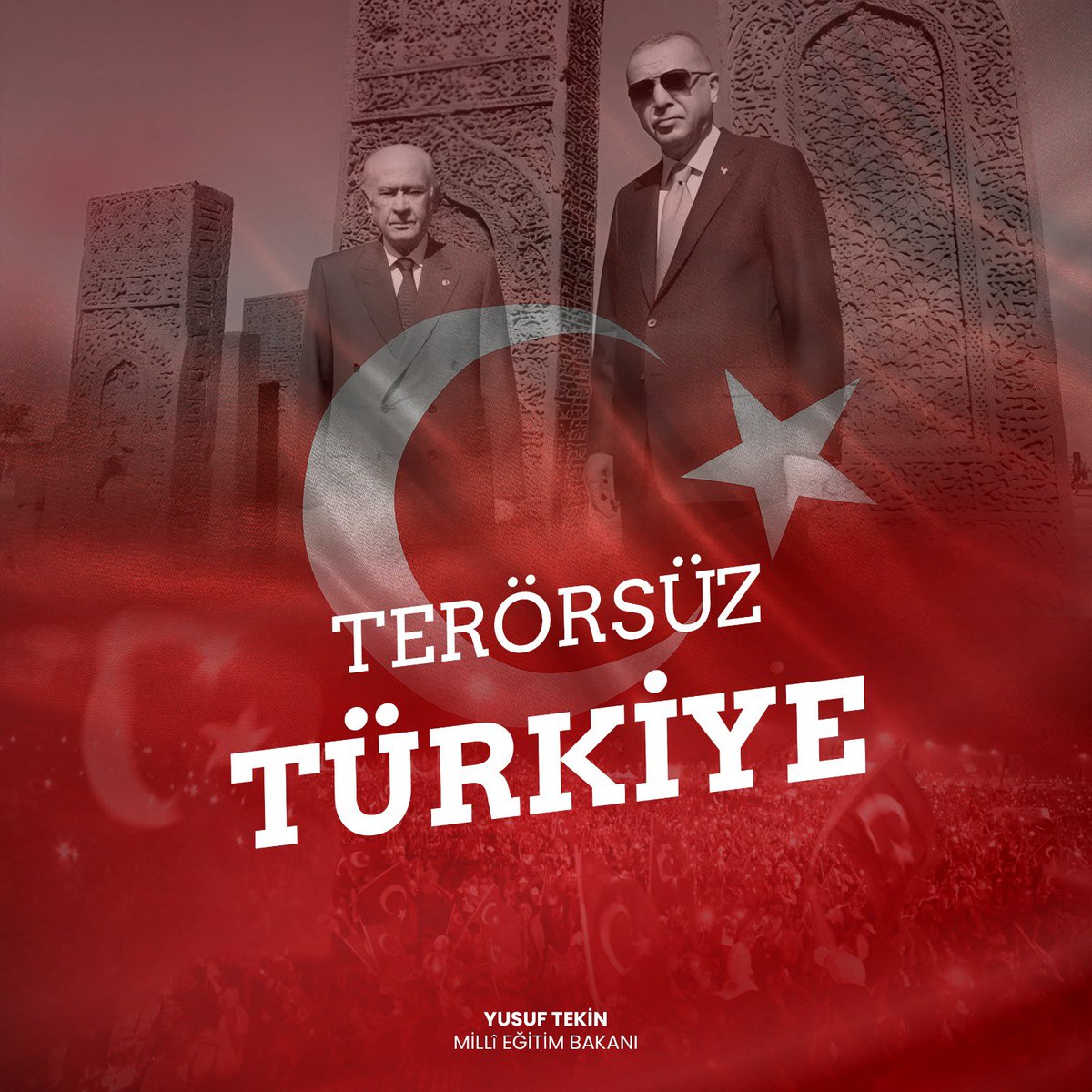 Millî Eğitim Bakanı Tekin: Güvenlik Odaklı Yaklaşımlardan Terörsüz Türkiye Hedefine Geçiş