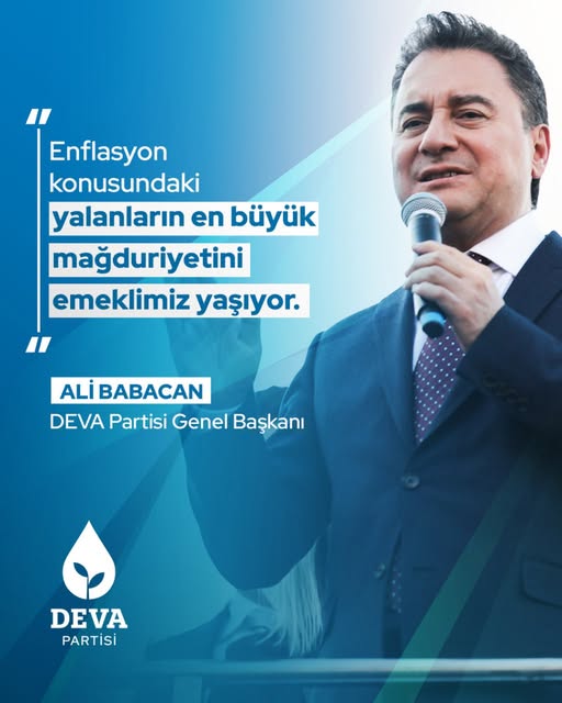 Babacan: TÜİK Verileriyle Gerçekler Gizlendi, Enflasyon Mağduriyeti Artıyor