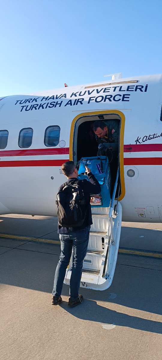 Hava Kuvvetleri Ambulans Uçağıyla Acil Kalp Nakli Gerçekleştirildi