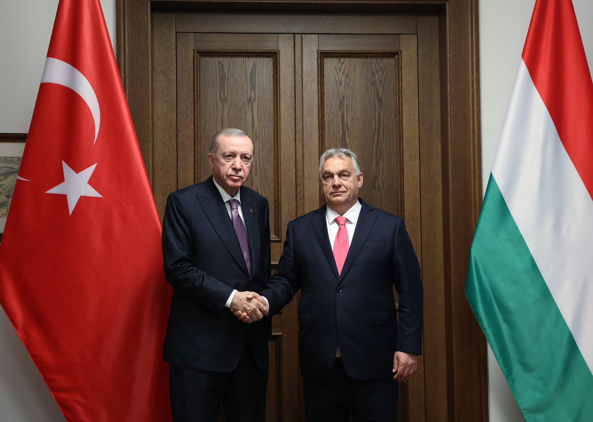 Cumhurbaşkanı Erdoğan, Macaristan Başbakanı Orban ile Görüştü