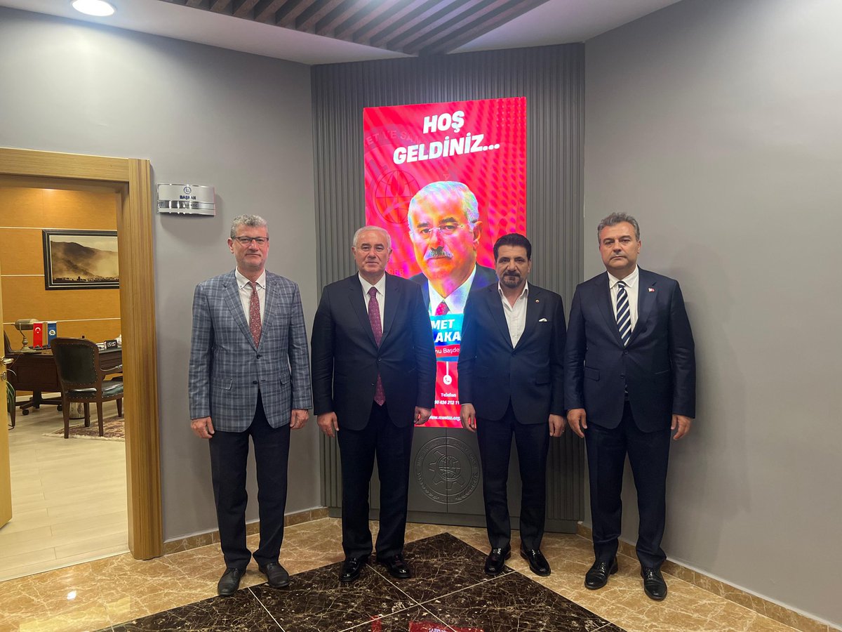 Kamu Başdenetçisi Akarca, Muş Ticaret ve Sanayi Odası'nı Ziyaret Etti