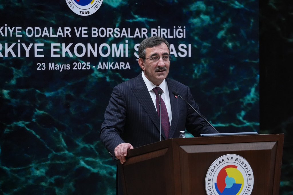 Cumhurbaşkanı Yardımcısı Yılmaz, TOBB Ekonomi Şurası'nda İş Dünyasıyla İstişare Etti