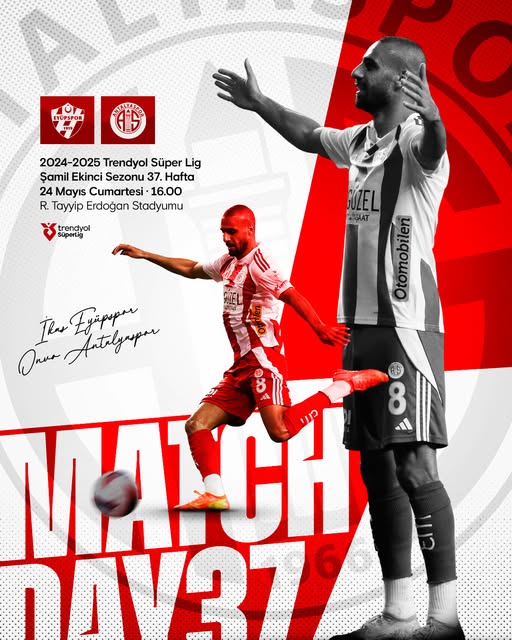 Onvo Antalyaspor, Trendyol Süper Lig'de İkas Eyüpspor ile Karşılaşacak