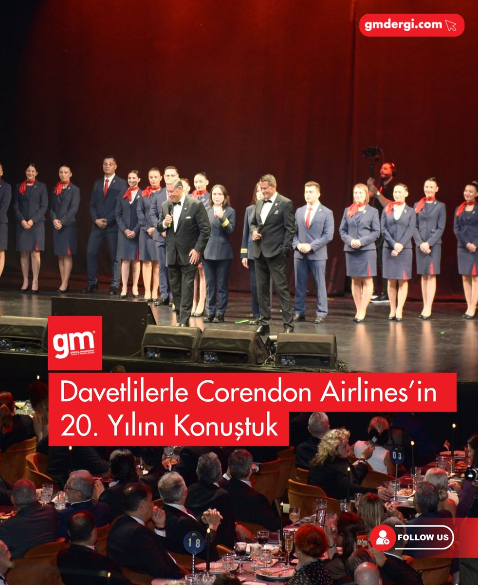 Corendon Airlines 20. Yılını Antalya'da Kutladı
