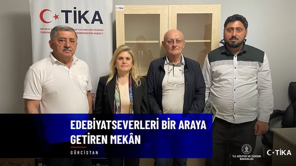 TİKA'dan Gürcistan'da Edebiyat Platformu