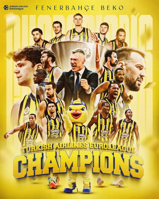 İçişleri Bakanı Yerlikaya'dan Fenerbahçe Beko'ya Tebrik Mesajı