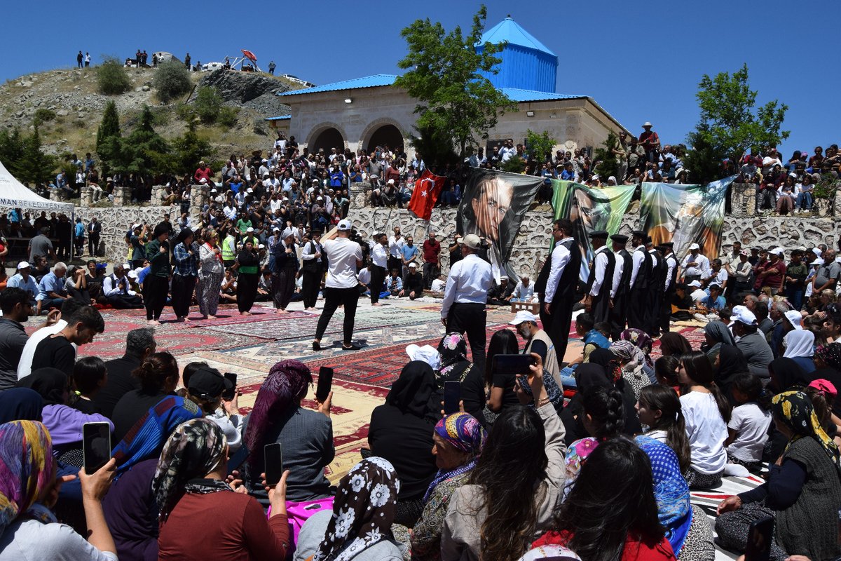 Adıyaman'da Ehlibeyt Soyundan Apaziz Dede Aziz Anma Töreni Düzenlendi