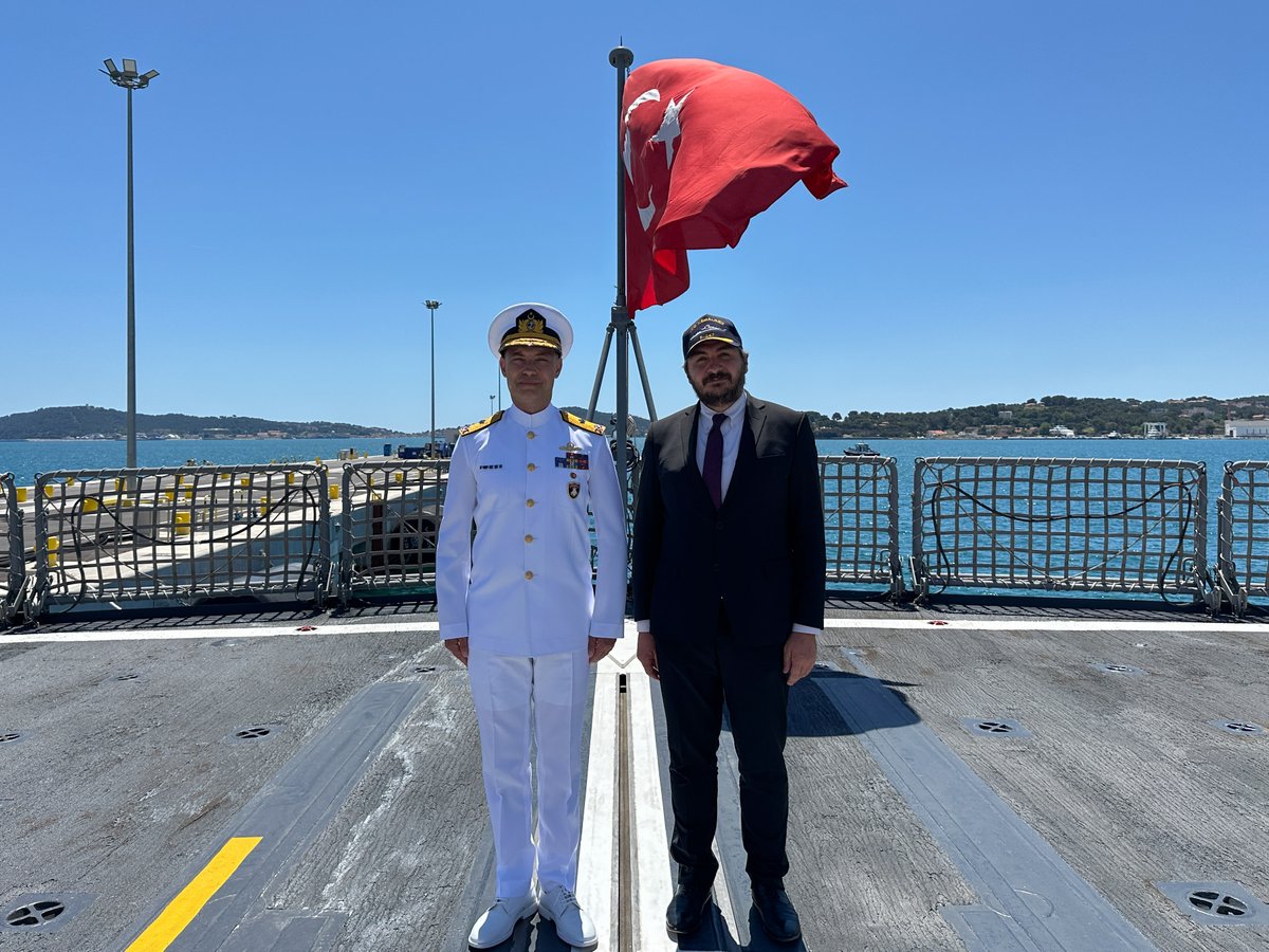 TCG Kemalreis Fırkateyni Fransa'da