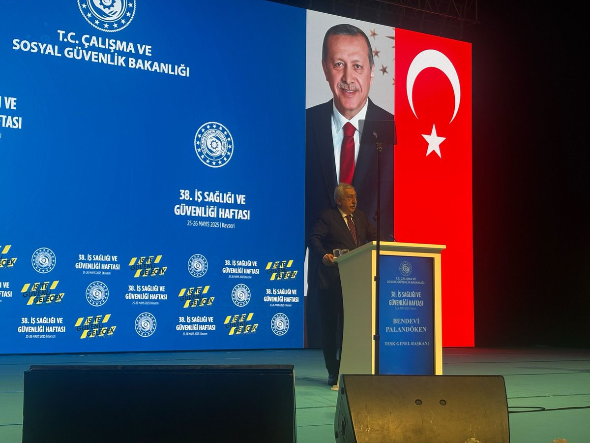 Çalışma ve Sosyal Güvenlik Bakanı Palandöken, Kayseri'de İş Sağlığı ve Güvenliği Haftası Etkinliklerine Katıldı