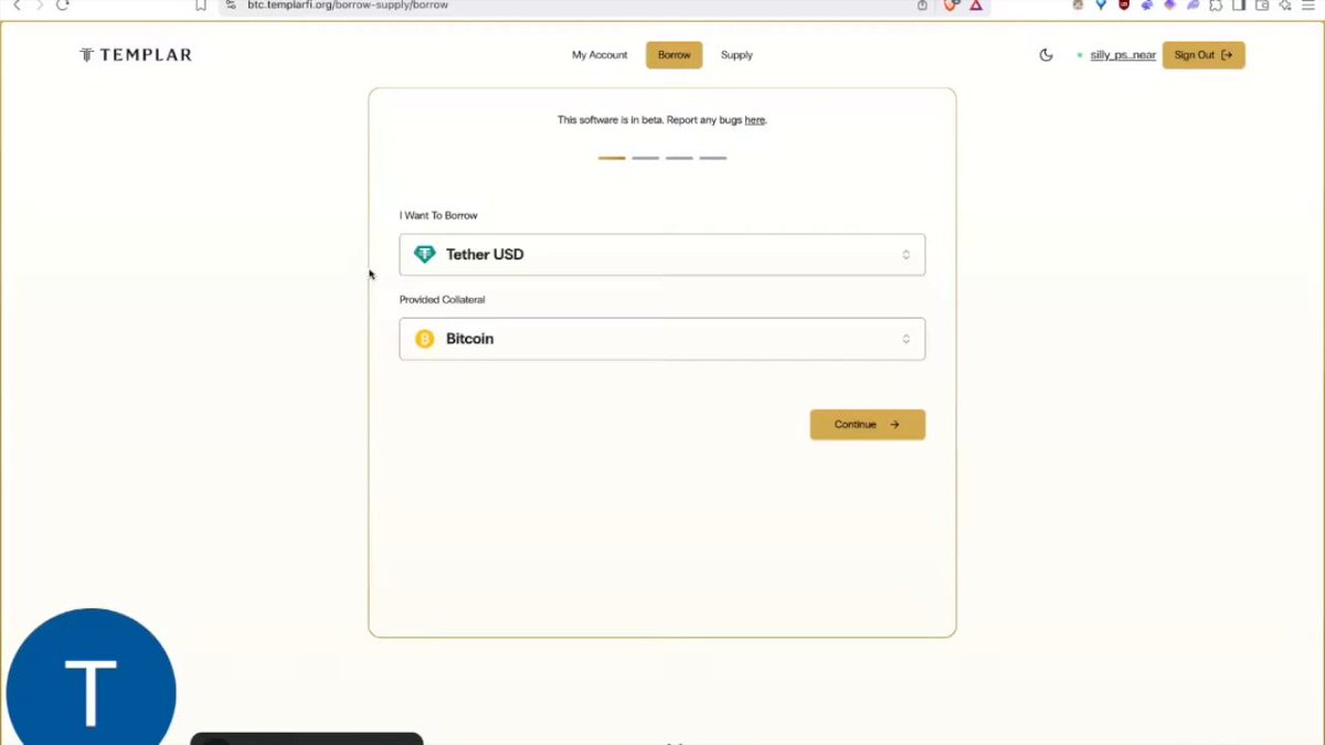 Templar Protocol, NEAR Protokolü Üzerinde Bitcoin Lending Hizmeti Başlattı