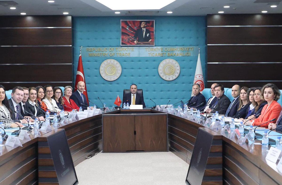 Ticaret Bakan Yardımcısı Tuzcu, AmCham Türkiye Yönetim Kurulu ile Görüşüldü