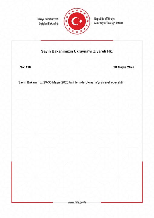 Dışişleri Bakanı Çavuşoğlu Ukrayna'yı Ziyaret Etti