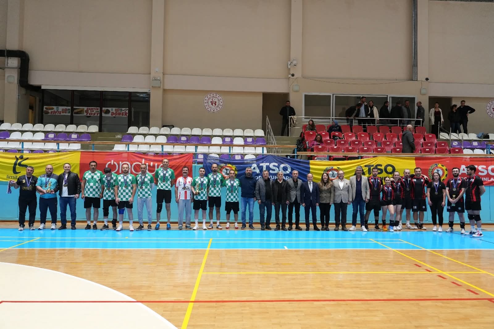 ATSO Spor Oyunları Voleybol Müsabakaları Final Maçı Oynandı