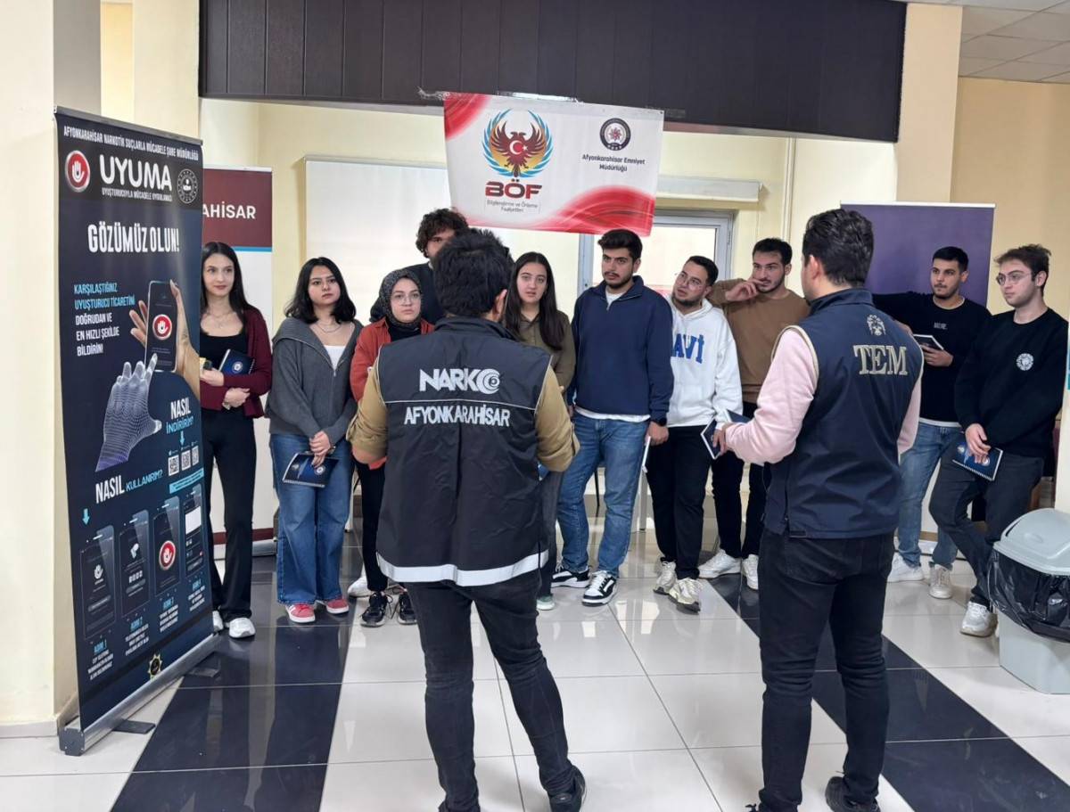 AFYONKARAHİSAR DA ÜNİVERSİTE ÖĞRENCİLERİNE YÖNELİK GÜVENLİK EĞİTİMİ